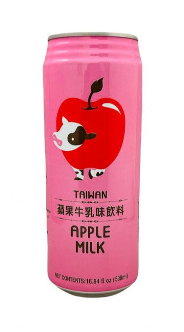 Famous House Apple Milk Drink 500Ml Taiwan