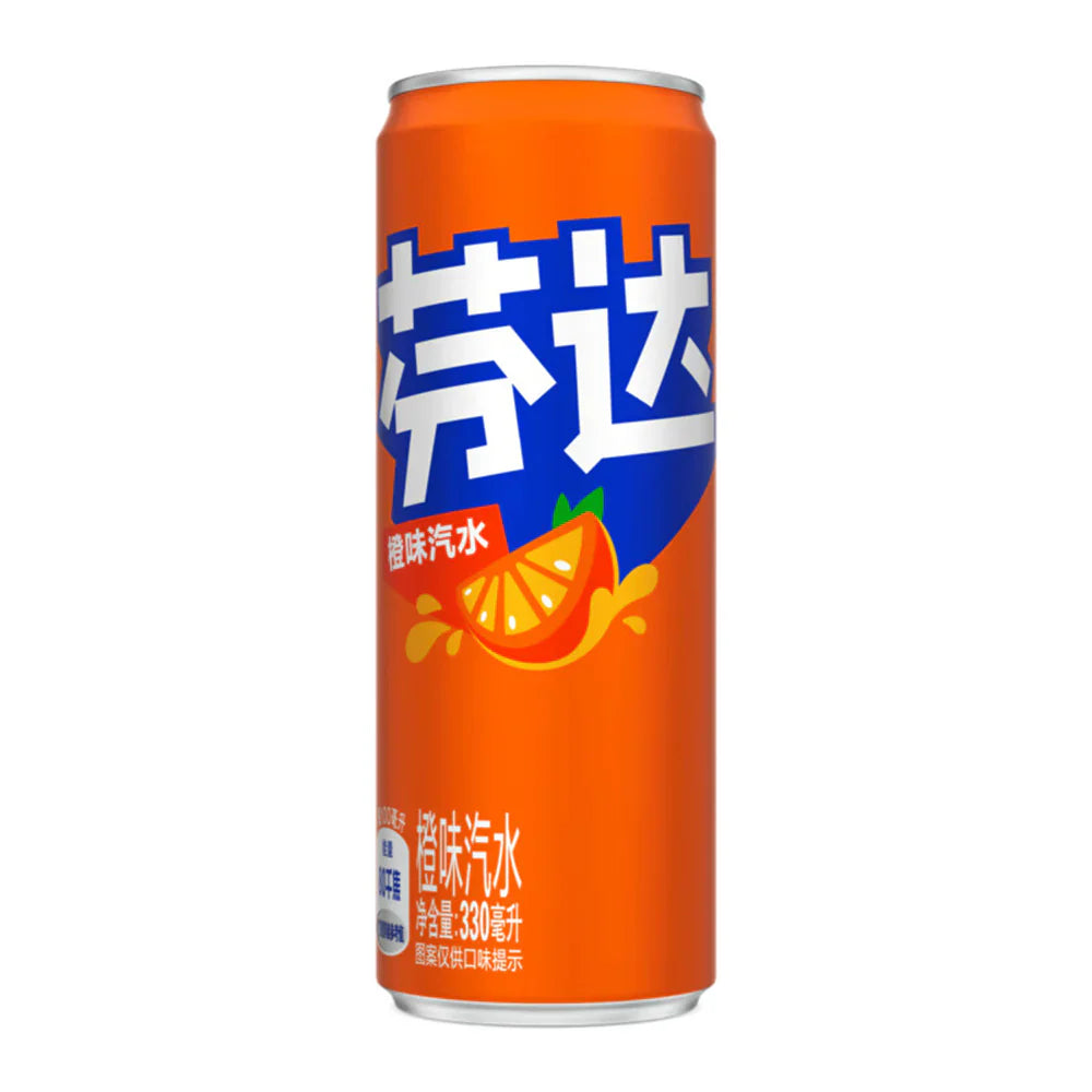 Fanta Orange 330Ml Can China