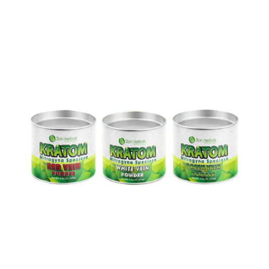 Zion Herbals 250g Kratom Powder Canister