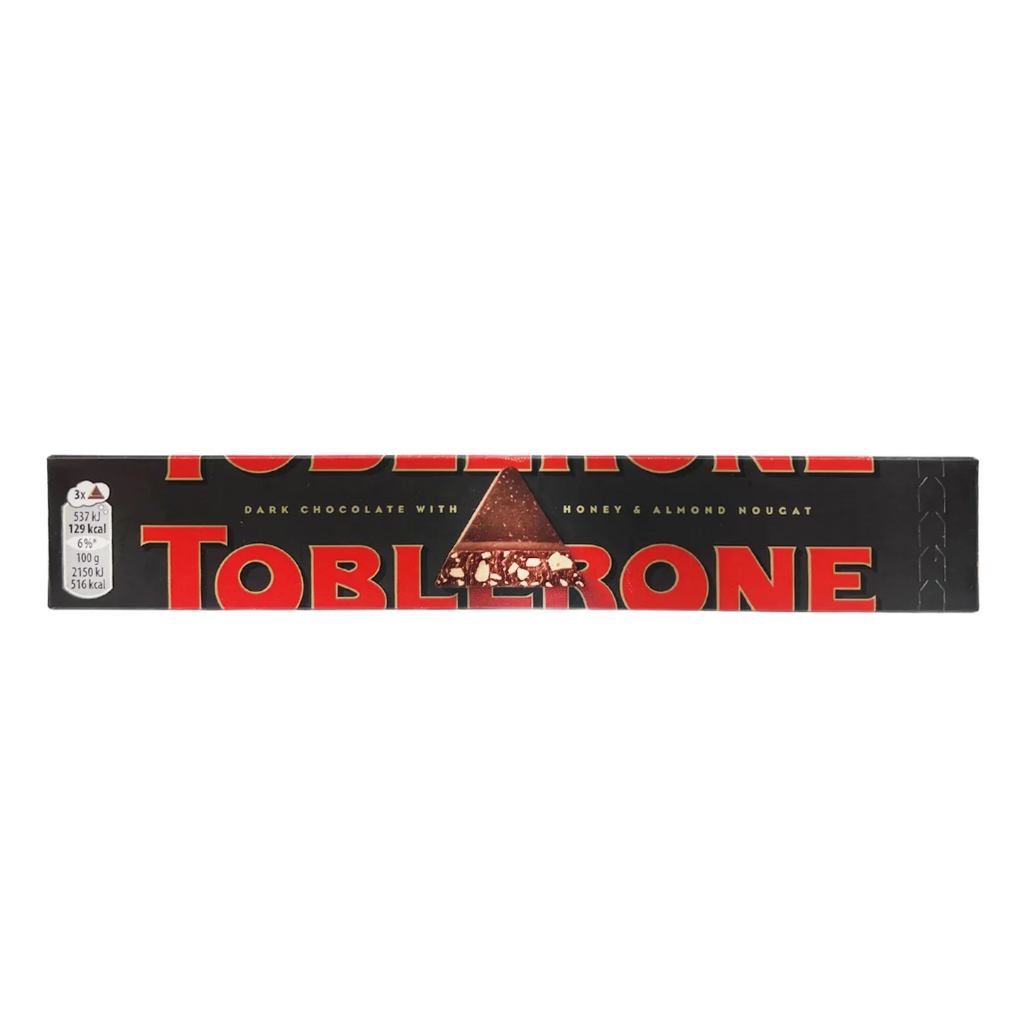 Toblerone Dark Chocolate With Honey Almond Nougat