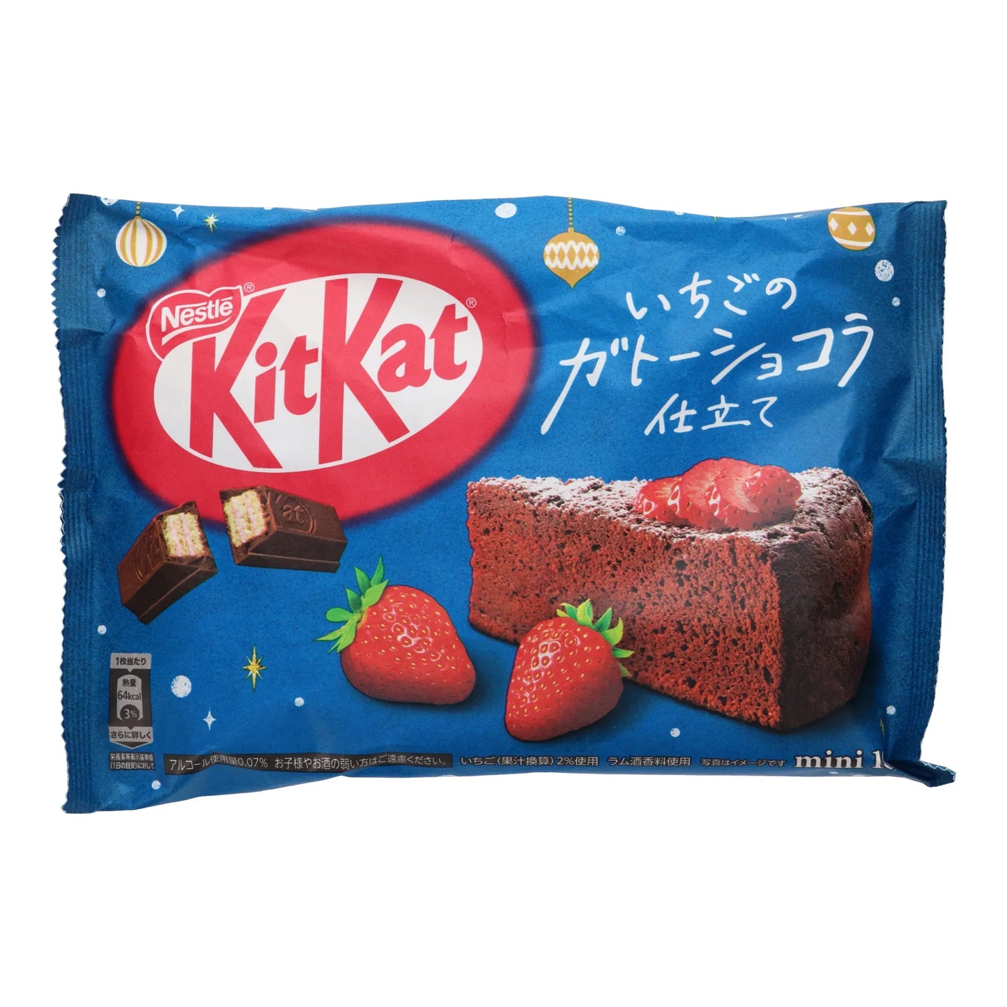 Nestle Kitkat Strawberry Choco Cake Mini Biscuit Japan