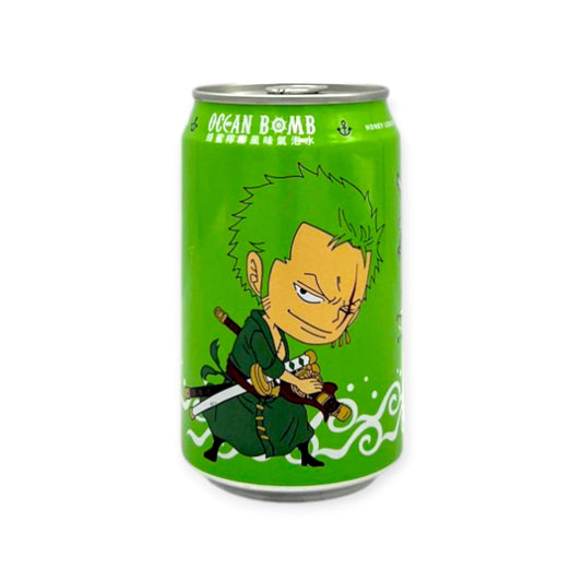 One Piece Zoro Sparkling Water Honey Lemon