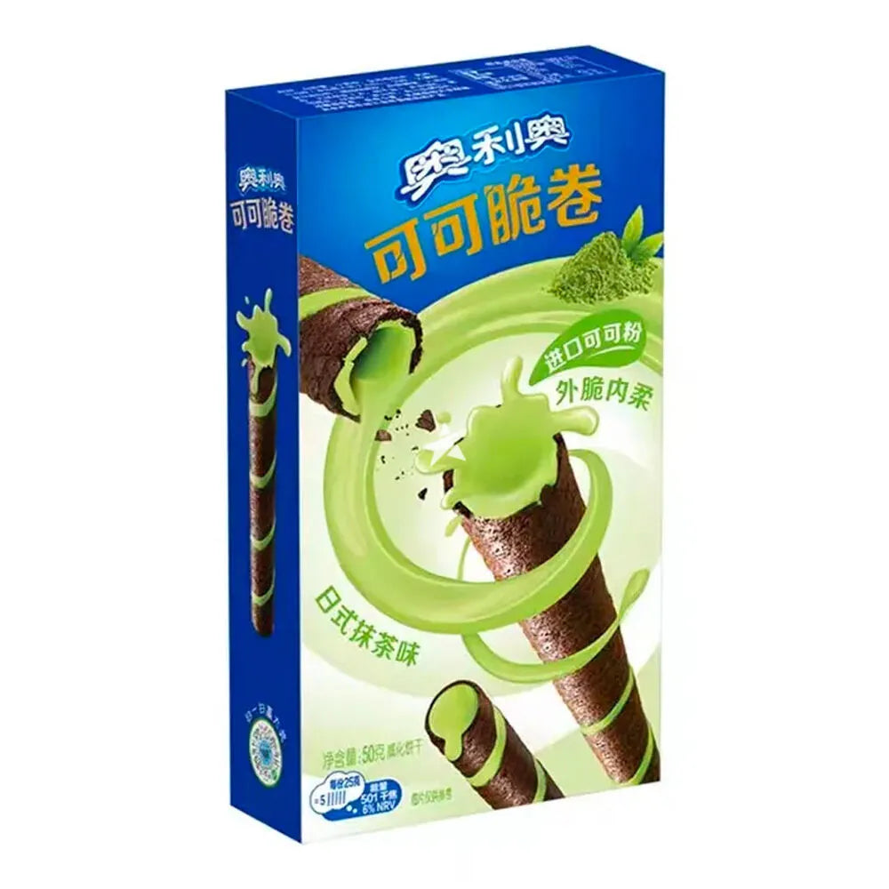 Oreo Panda Wafer Roll Matcha