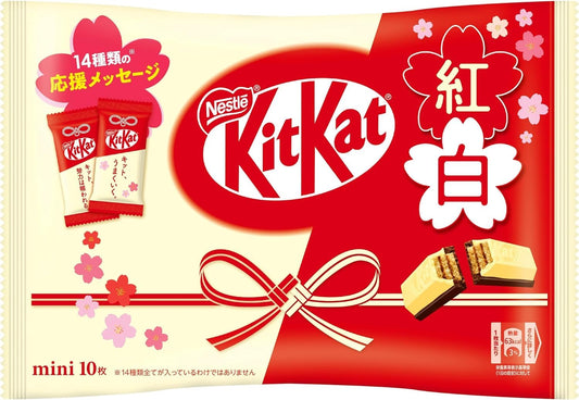 Nestle Kitkat Mini Biscuit Red White Japan