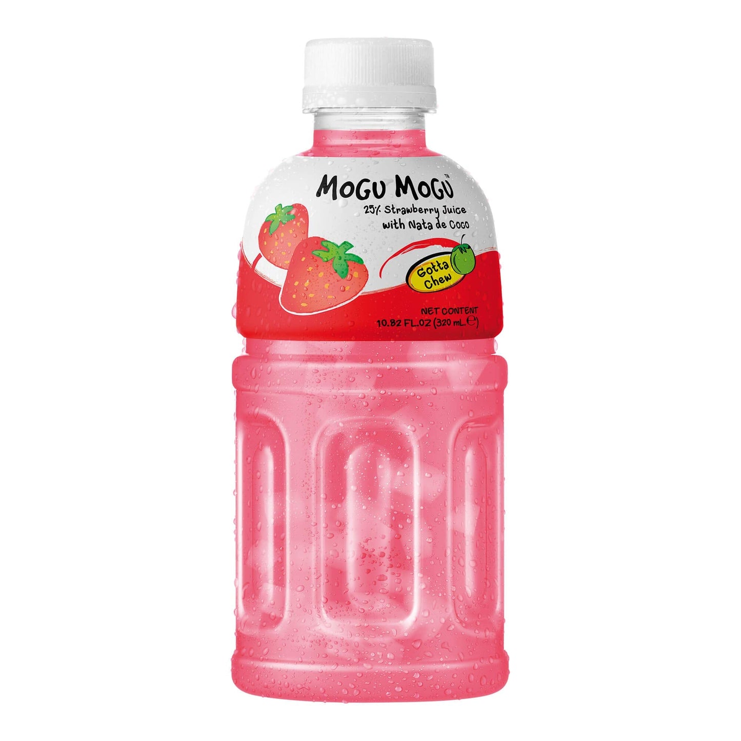 Mogu Strawberry Nata De Coco 320Ml