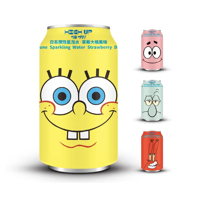 Japanese Ramune Spongebob Edition 330Ml Taiwan