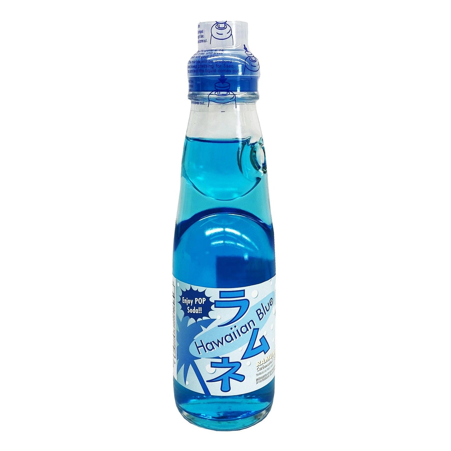 Fuji Soda Ramune Blue Hawaii 200Ml Japan