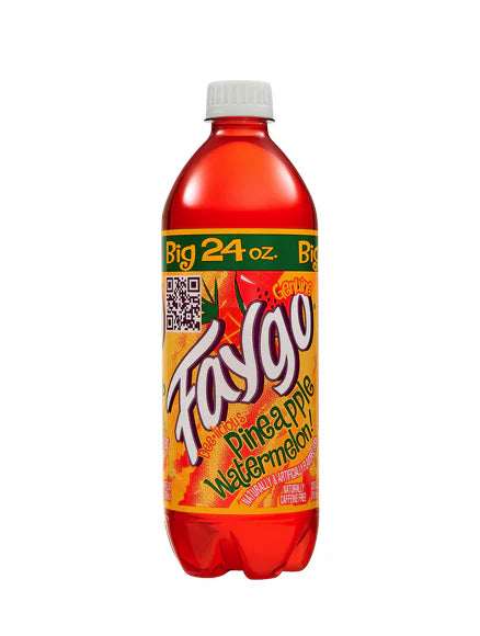 Faygo Pineapple Watermelon 24oz - 10 Pack