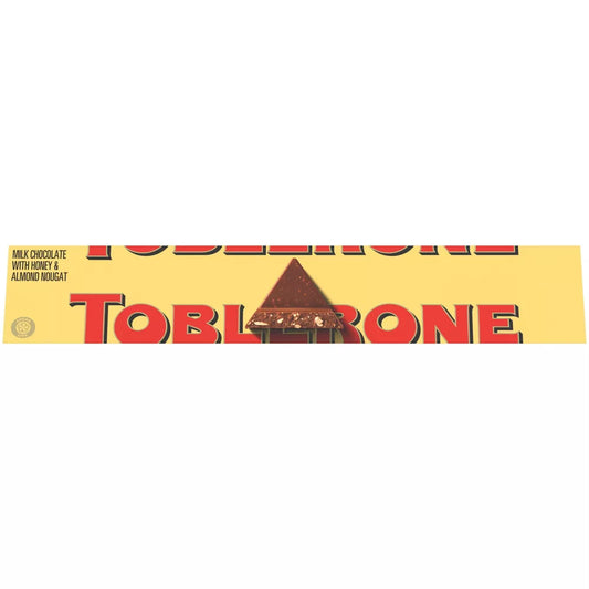 Toblerone Milk Chocolate With Honey Almond Nougat