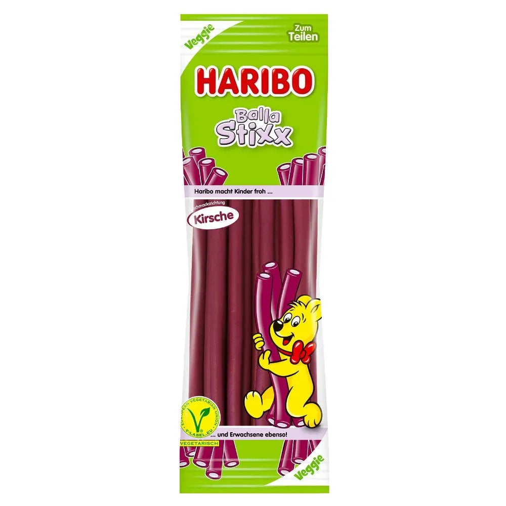 Haribo Cherry Balla Stixx 200G Germany