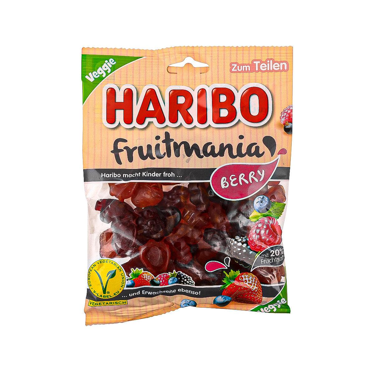 Haribo Fruitmania Berry 160g (Germany) - 5 Pack