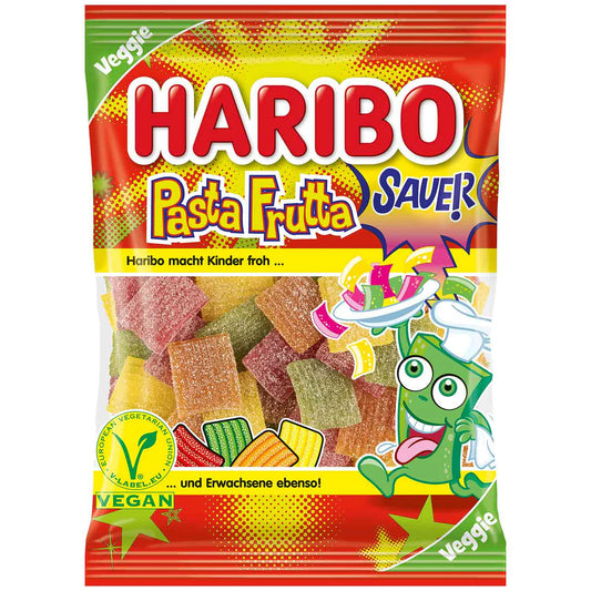 Haribo Pasta Frutta Sauer 85g (Germany) - 10 Pack