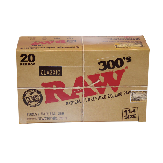 RAW Classic 300's 1¼ Rolling Papers - 20ct