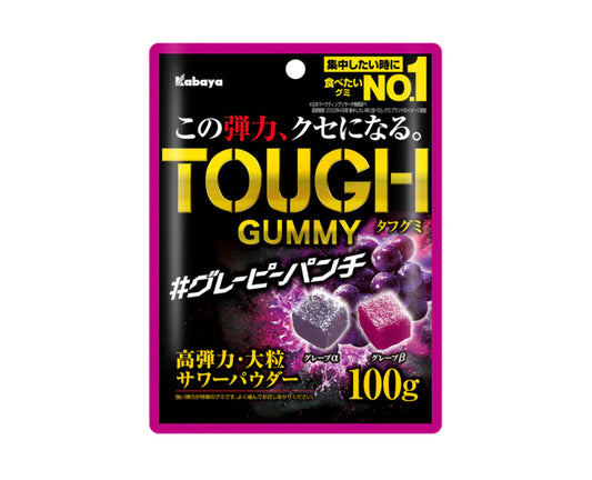 Kabaya Tough Gummy Grapy Punch Japan