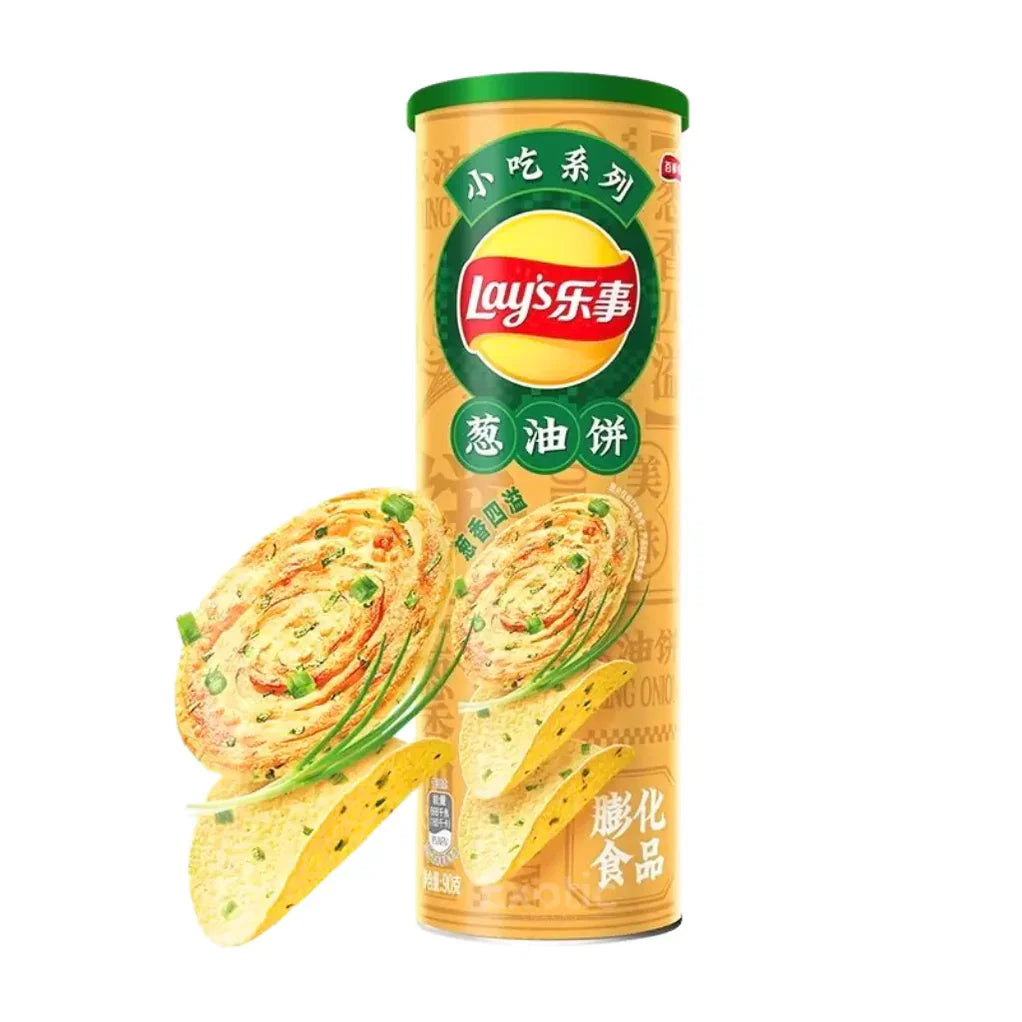 Lays Chips Scallion Pancake Flavor 90G Limited Edition