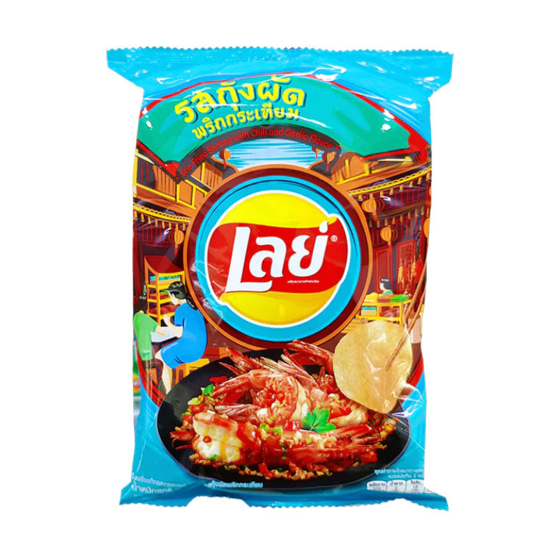 Lays Fried Shrimp Chili Garlic