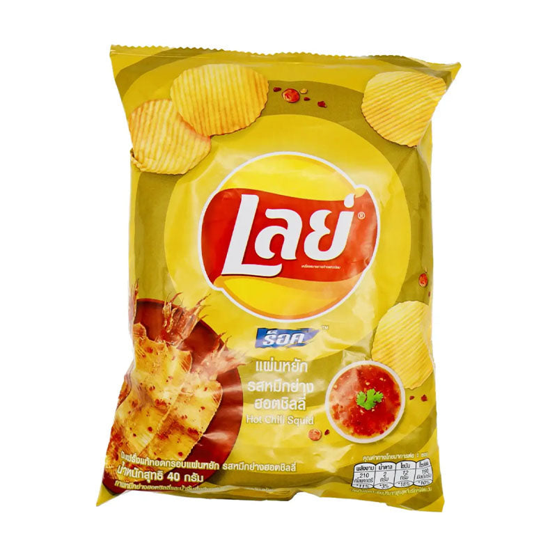 Lays Hot Chili Squid Flavor