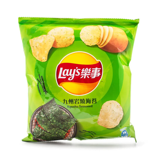 Lays Kyushu Seaweed 34g (Taiwan) - 6 Pack