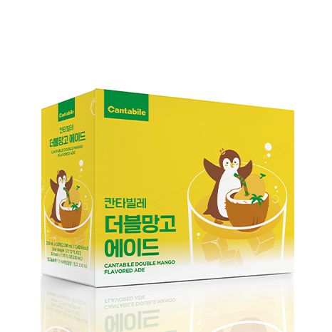 Cantabile Double Mango Pouch Drink   Of 10X230Ml Korea