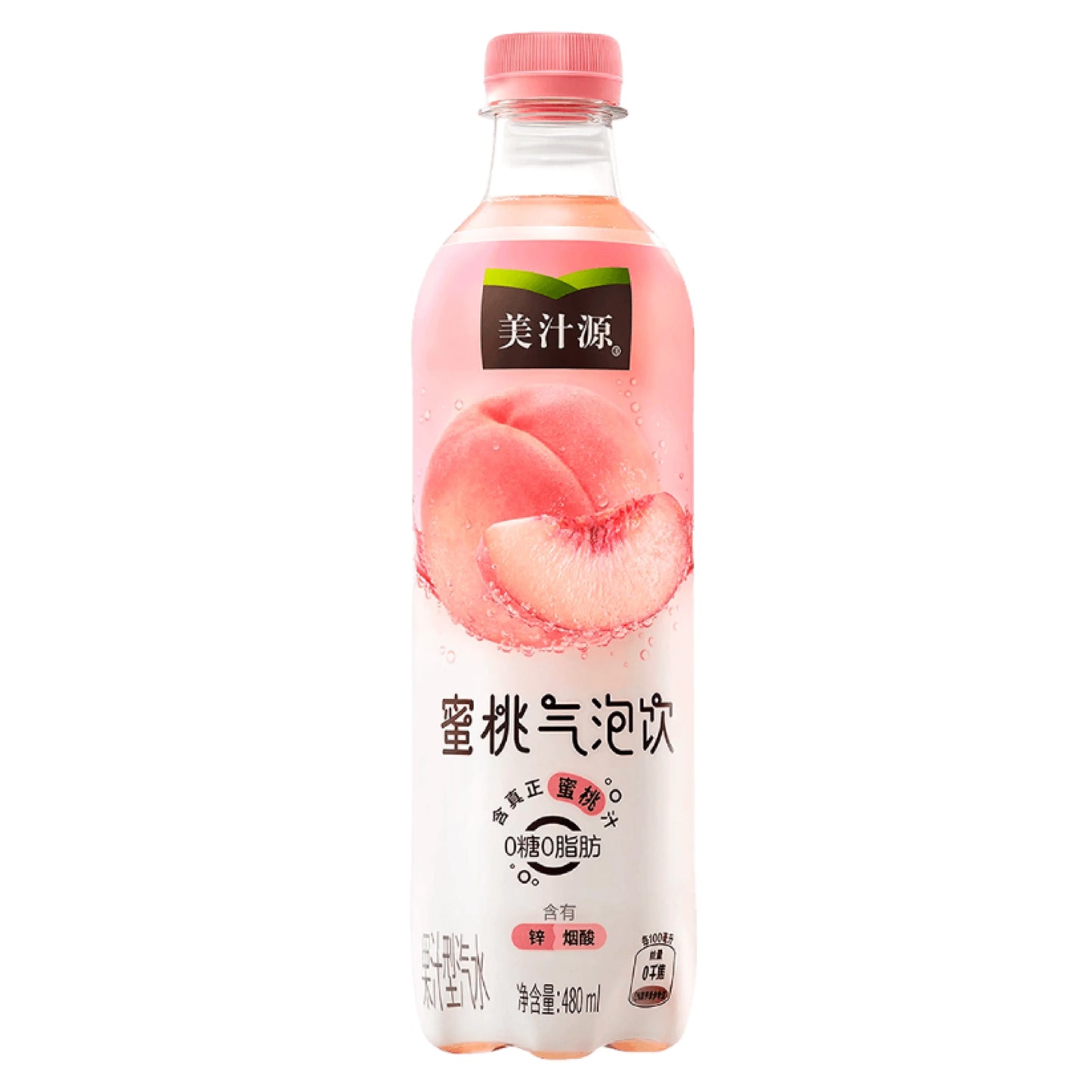 Minute Maid Peach Sparkling Drink 480Ml China