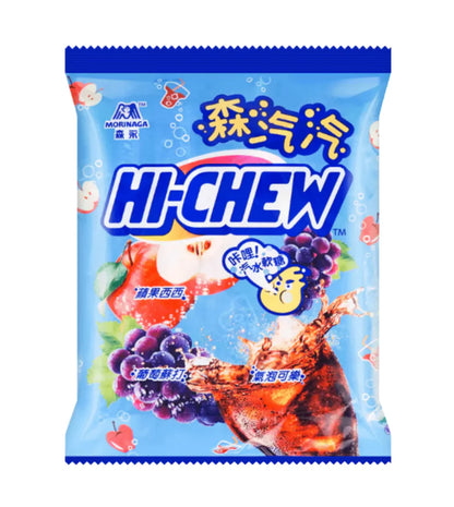 Morinaga Hi-Chew Soft Candy Cola-Grape-Apple (Taiwan) - 3 Pack