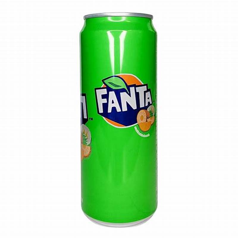 Fanta Cream Soda Fruit Punch 320 Ml Can Thailand