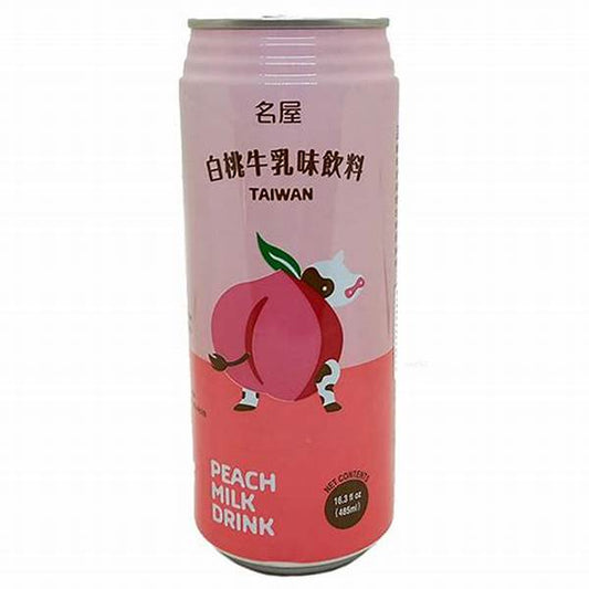 Famous House Peach Milk Drink 500Ml Taiwan