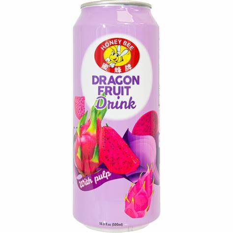 Honey Bee Dragon Fruit Drink W Pulp Vietnam