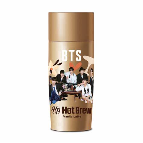 Bts Hot Brew Coffee Vanilla Latte 270Ml