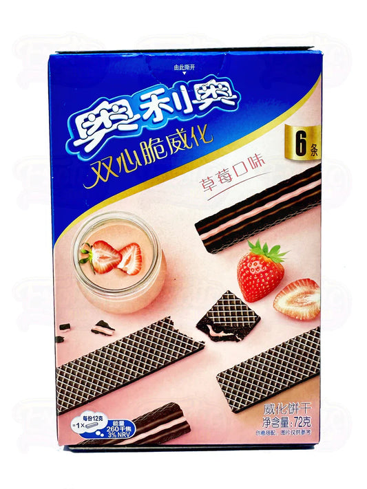 Oreo Wafer Strawberry Biscuits 72G China