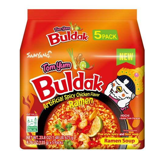 Buldak Spicy Chicken Ramen Tomyum 5