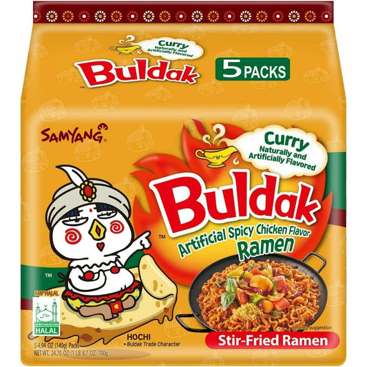 Buldak Spicy Chicken Ramen Curry Flavor 5