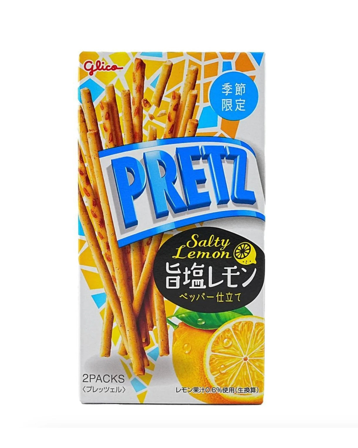 Glico Pretz Salty Lemon Flavor 47G Japan