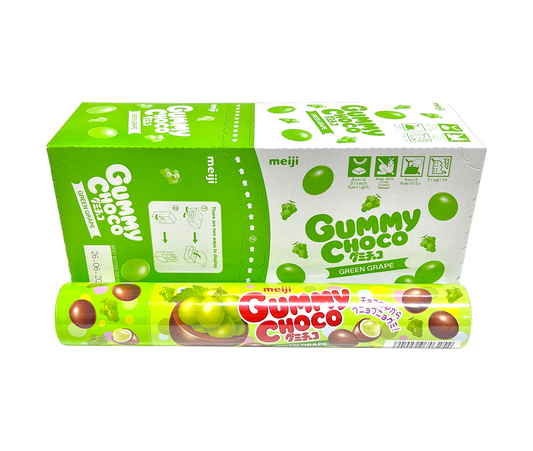 Meiji Gummy Choco Green Grape Flavor China