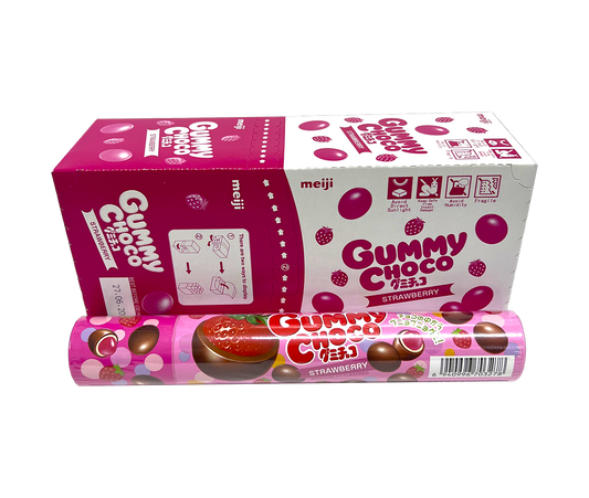 Meiji Gummy Choco Strawberry Flavor China