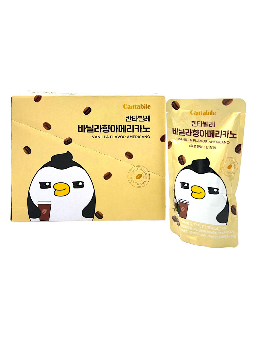 Cantabile Vanilla Americano Pouch Drink Of 10X230Ml Korea