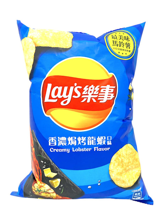 Lays Chips Family Bag Creamy Lobster Flavor Taiwan