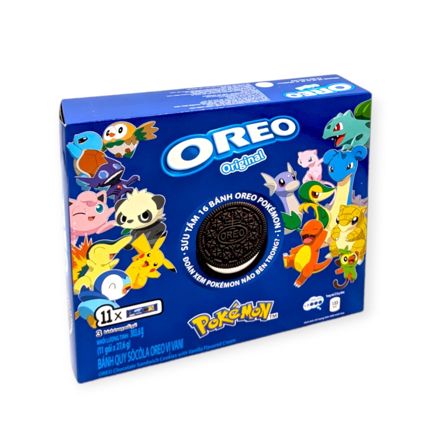 Oreo Socola Pie Strawberry Pokemon Edition Photocards Inside Copy