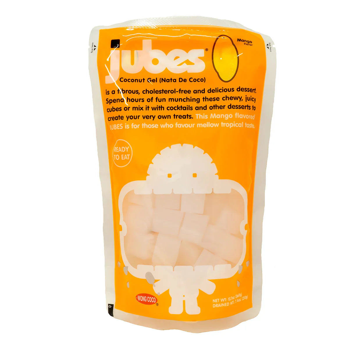 Jubes Coconut Gel Mango Flavor Indonesia