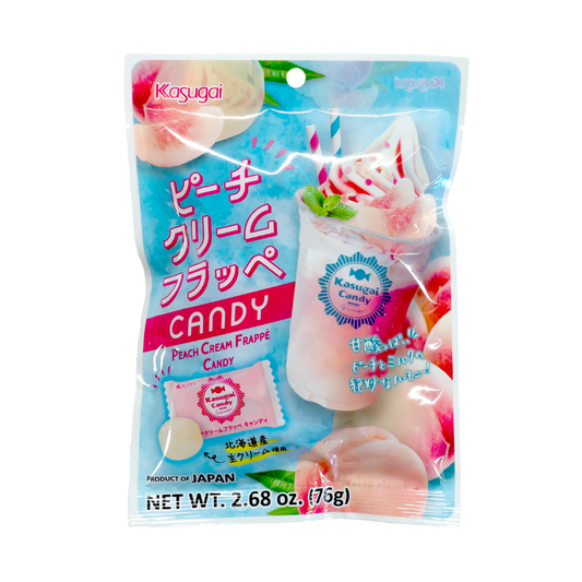 Kasugai Ex Peach Cream Frappe Candy