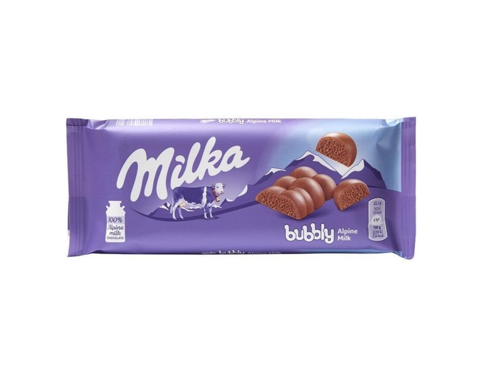 Milka Bubbly Milk 90G