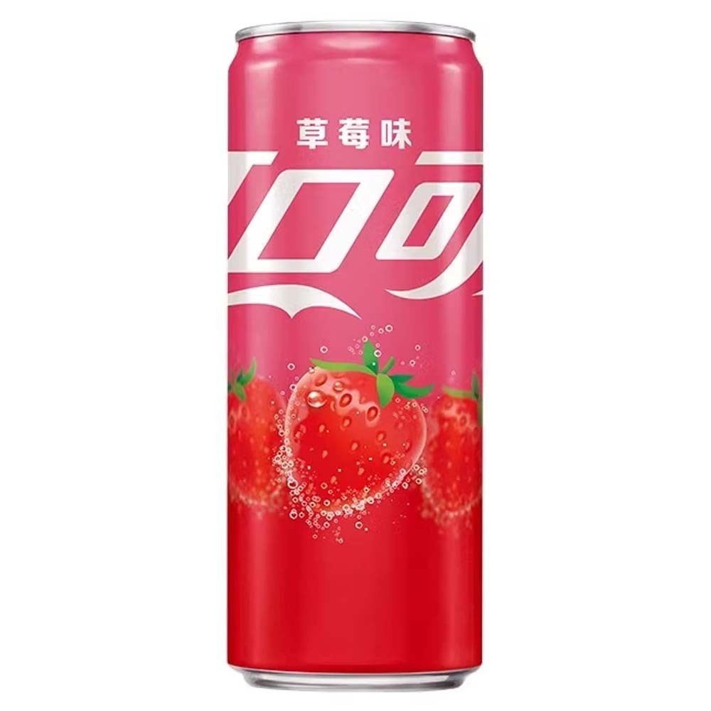 Coca Cola Strawberry Can 330Ml