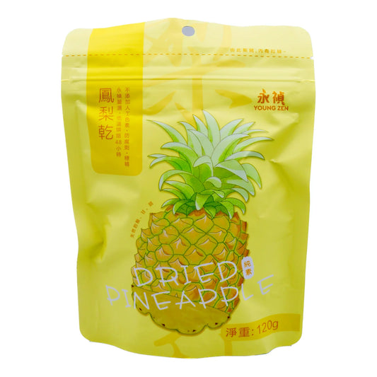 Yz Dry Fruit Pineapple 120G Taiwan