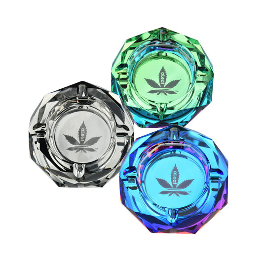 aLeaf Glass Diamond Ashtray