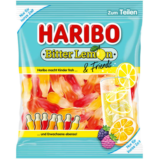 Haribo Bitter Lemon Friends 160G Germany