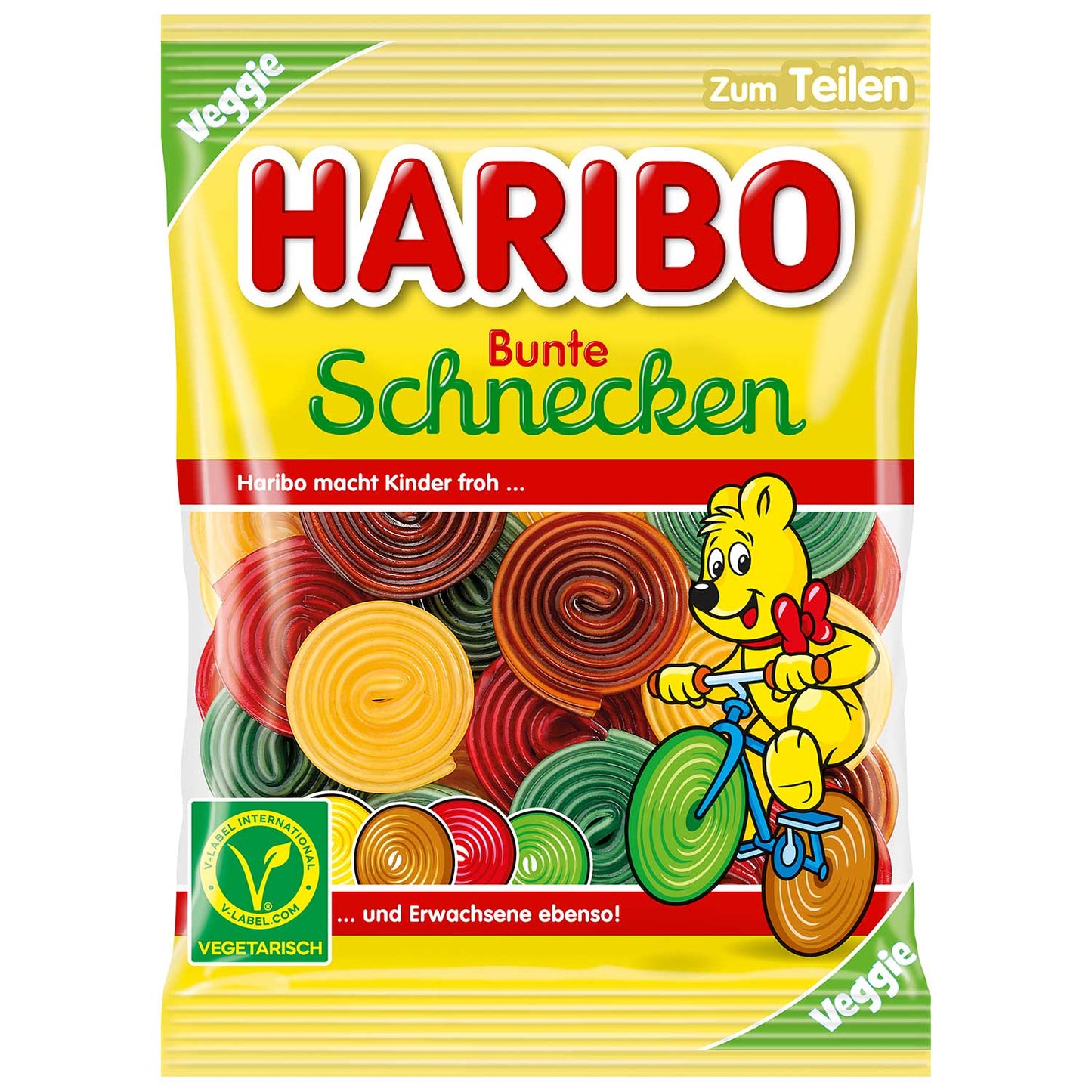 Haribo Rotella Frucht Cola Schnecken 160G Germany