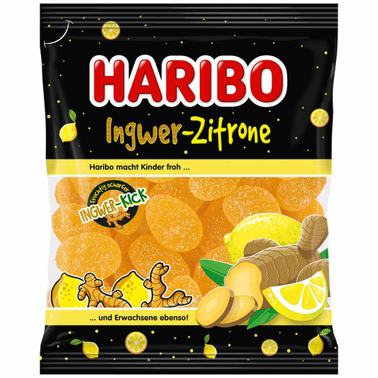 Haribo Ginger Lemon 160G Germany