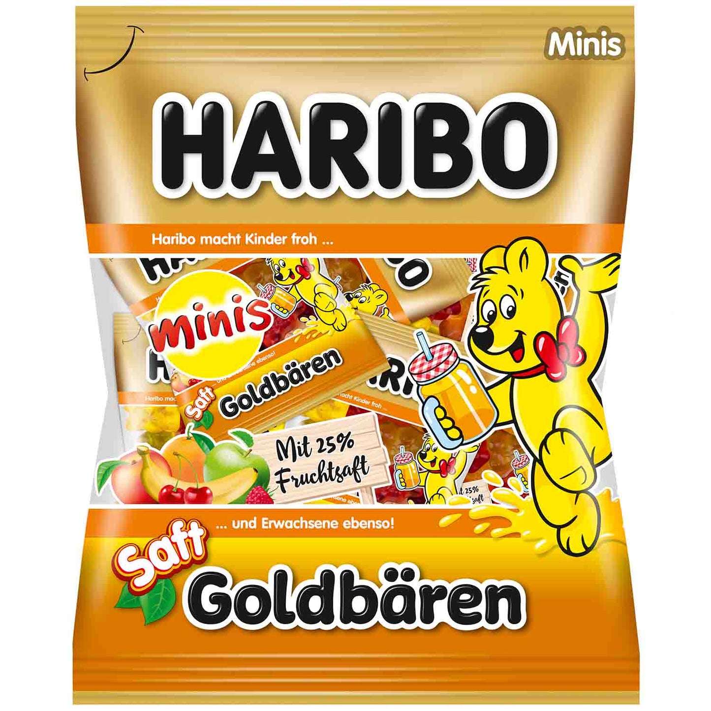 Haribo Goldbaeren Saft Minis