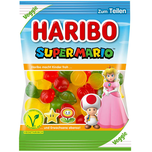 Haribo Super Mario Veggie 175G Germany