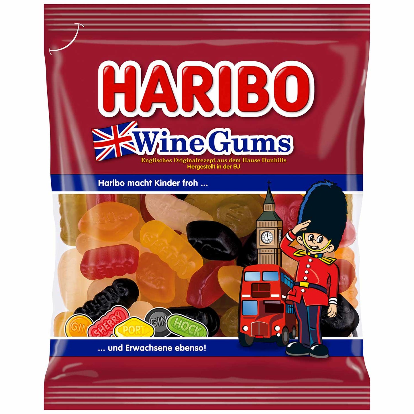 Haribo Wine Gums 175G Germany